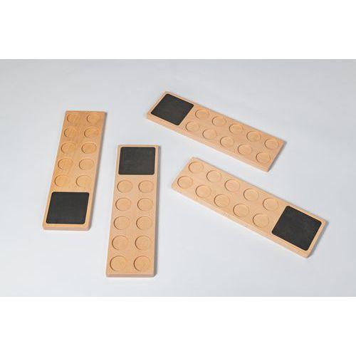 Illustration de : Lot 4 supports bois pour tri - Educational Advantage