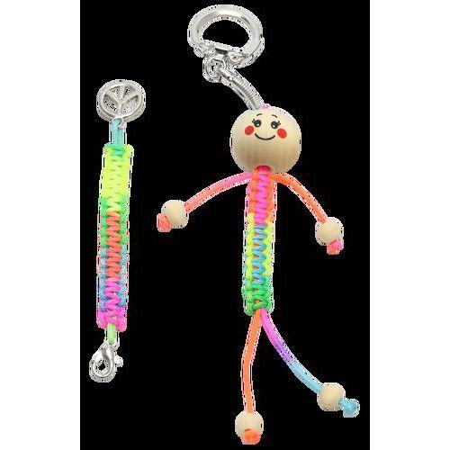 Illustration de : Fermoirs mousquetons 14 mm argenté (Sachet de 20) - O-Color