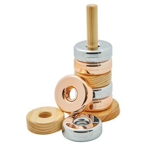 Illustration de : Tour 8 anneaux à empiler - Hope Education