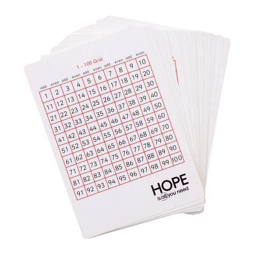 Illustration de : Carte recto/verso 1-100 - Hope Education