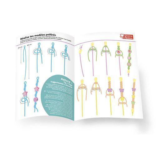 Illustration de : Kit scoubidous bracelets tressés - Graine créative