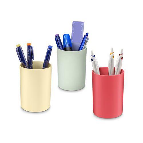 Illustration de : Pot à crayon first Ø 75 H 105 mm - CEP