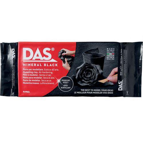 Illustration de : Sachet de 800 g pâte autodurcissante noire - Das