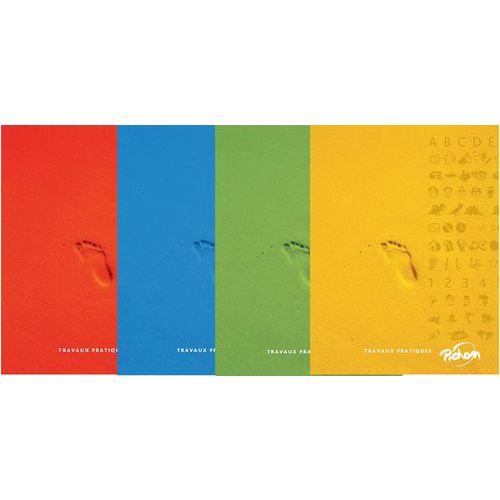 Illustration de : Cahier travaux pratiques 17x22 cm piqûre 64 pages - Pichon
