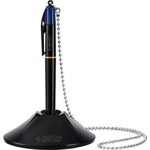 Illustration de : Stylo bille sur socle - Bic