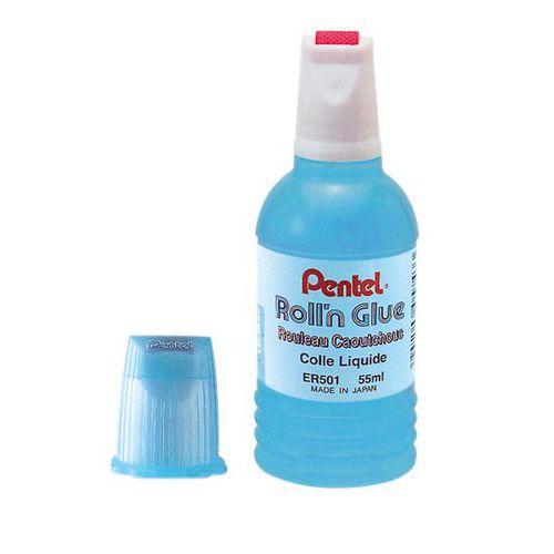 Illustration de : Classpack 24 flacons 55 ml et 1 recharge colle 300 ml - Pentel