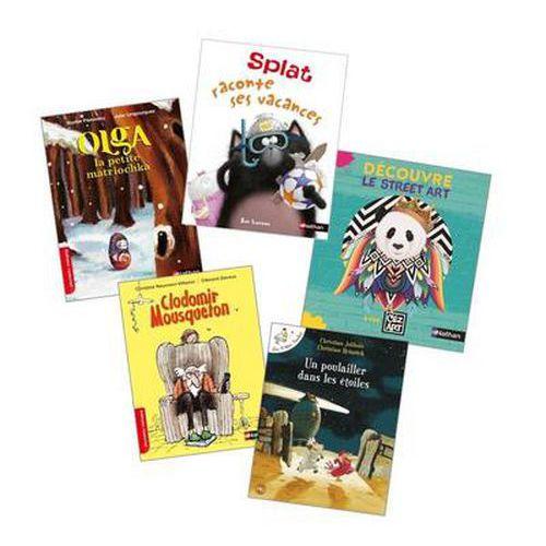 Illustration de : Lot de 5 albums Trampoline CE1 édition 2019