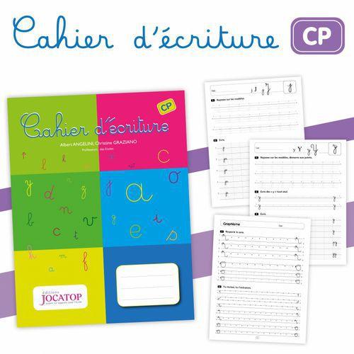 Illustration de : 9294 CAHIER D'ECRITURE CP