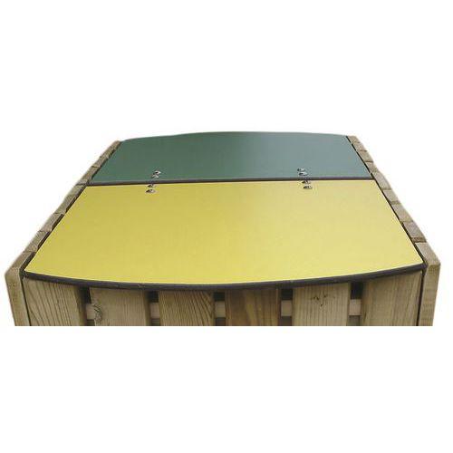 Illustration de : Poubelles ECO-DUO