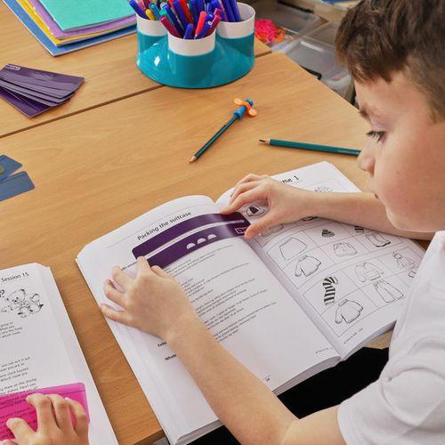 Illustration de : 10 fenêtres de lecture - Aide à la concentration pour enfants - LDA