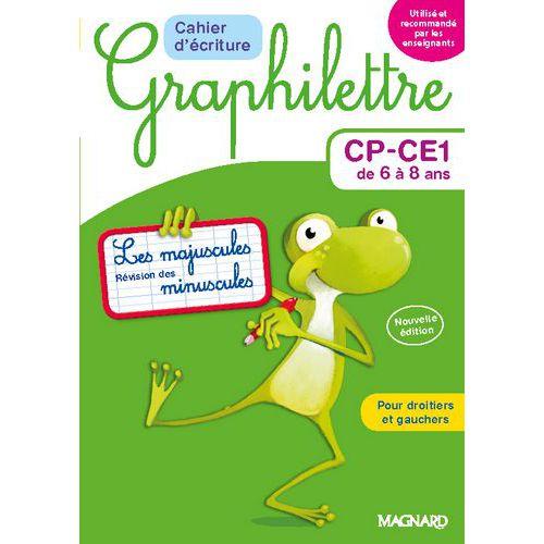 Illustration de : Cahier d'écriture Graphilettre CP-CE1