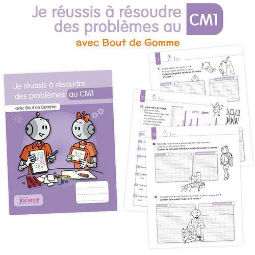 Illustration de : 9782363952042 JOCATOP JE REUSSIS A RESOUDREDES PROBLEMES AU CM1 CAHIER