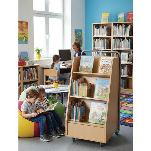 Illustration de : Chariot à livres ligne Nigéria