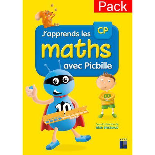 Illustration de : Fichier élève J'apprends les maths Picbille CP 2016