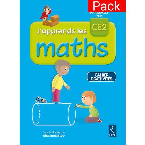 Illustration de : Cahier J'apprends les maths CE2 édition 2017
