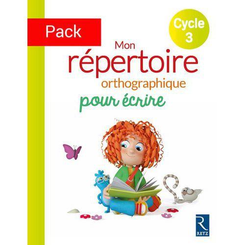 Illustration de : Mon répertoire orthographique Cléo cycle 3