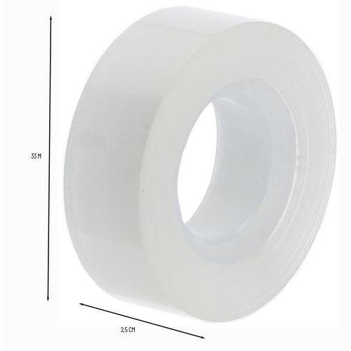 Illustration de : Ruban Adhésif transparent - Facile à déchirer - 18 x 33 m - Classmates