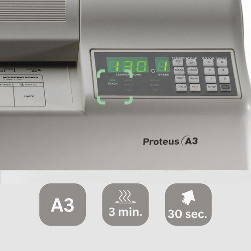 Illustration de : Plastifieuse Proteus - A3 - Fellowes