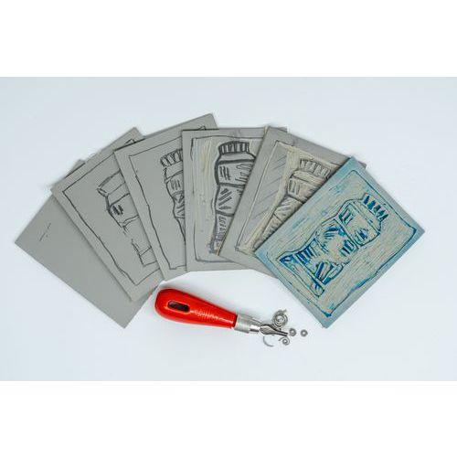 Illustration de : Kit d'initiation à la linogravure - Lefranc Bourgeois