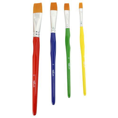 Illustration de : Kit 40 brosses plates - Pichon