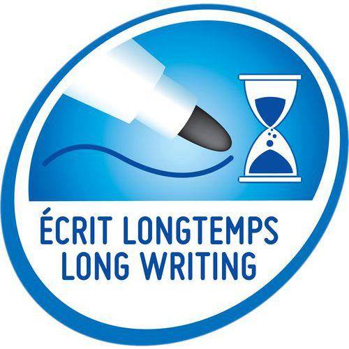 Illustration de : Rouleau velleda 1,00 x 2,00 m 150 microns adhésif - Bic