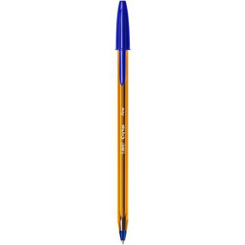 Illustration de : Stylo bille fine bleu - Bic