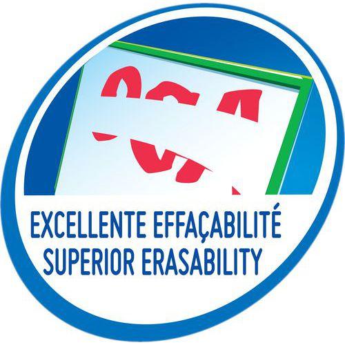 Illustration de : Classpack 72 feutres Velleda - Bic