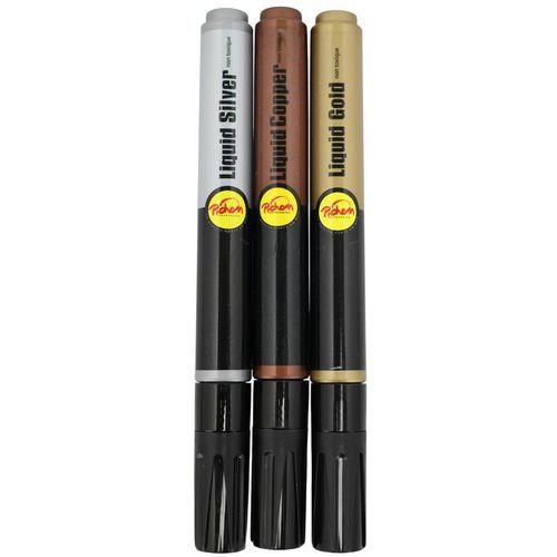 Illustration de : Marqueur pointe ogive moyenne 3mm - Pichon