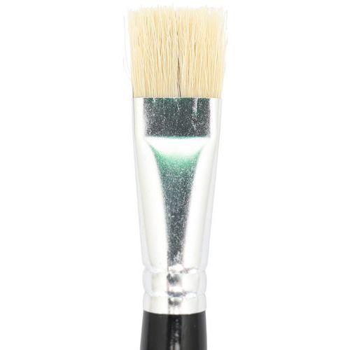 Illustration de : Sachet 10 brosses plates soie n°20 - Pichon