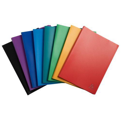Illustration de : Reliure plastique 60 volets transparents