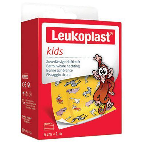 Illustration de : Rouleau de pansement enfants à découper, 6cmx1m-BSN Medical