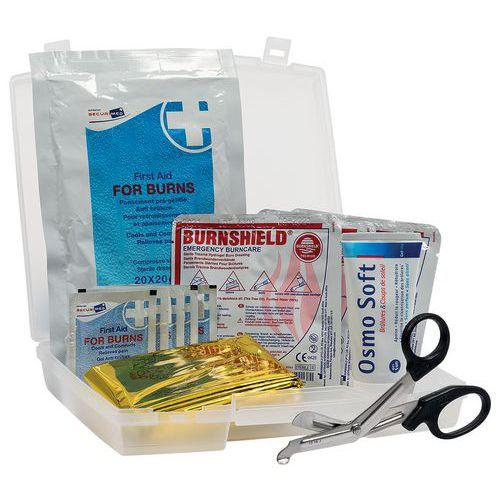 Illustration de : Trousse de secours brûlure thermique
