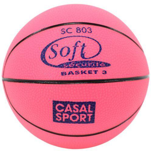 Illustration de : Ballon basket soft securit Casal Sport
