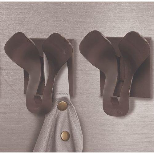 Illustration de : Patère Trio magnétique - Unilux