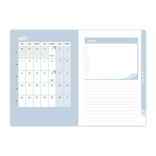 Illustration de : Agenda Hebdocolor 21 Canopy 15x21 cm de août à juillet - Quo Vadis