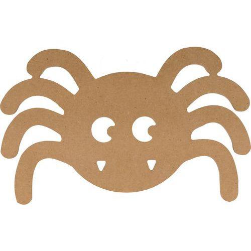Illustration de : Silhouette MDF Halloween Araignée 15cm - Artemio