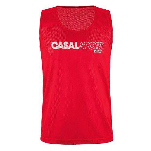 Illustration de : Chasuble Essentielle rouge - Casal Sport