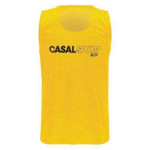 Illustration de : Chasuble Essentielle jaune - Casal Sport