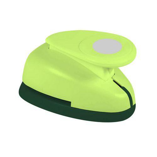 Illustration de : Perforateur à levier Ø 76 mm corps plastique avec réserve - Wonday