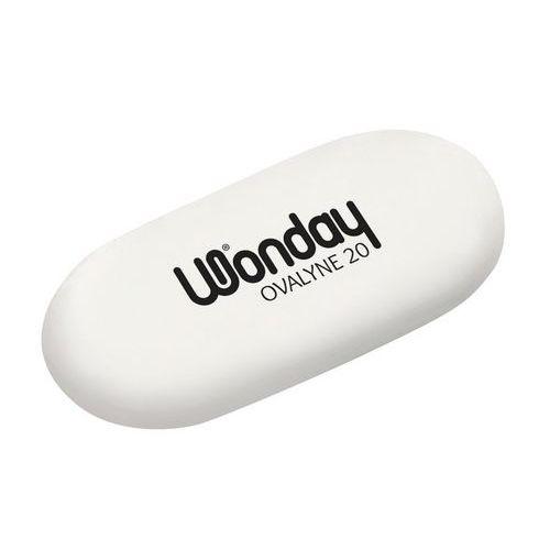 Illustration de : Gomme blanche ovale sans pvc - Wonday