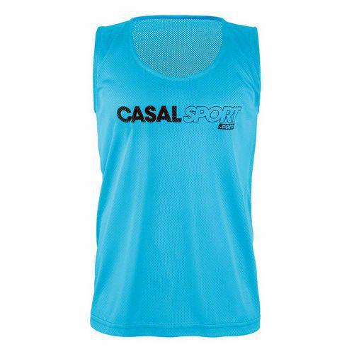 Illustration de : Chasuble Essentielle bleu fluo - Casal Sport