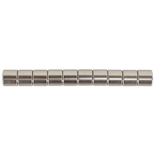 Illustration de : Aimant extra fort - 10 mm - Lot de 10 - Manutan Expert
