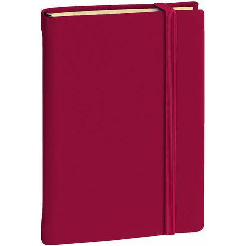 Illustration de : Carnet de note 24 ligné avec élastique Silk - Quo Vadis