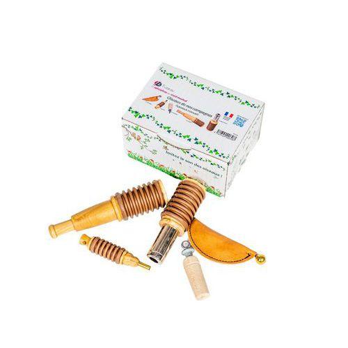Illustration de : Coffret de 5 appeaux manuels - Fuzeau