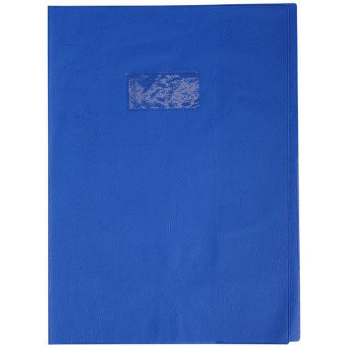Illustration de : Protège-cahier grain cuir 20/100ème 24x32 cm - Calligraphe