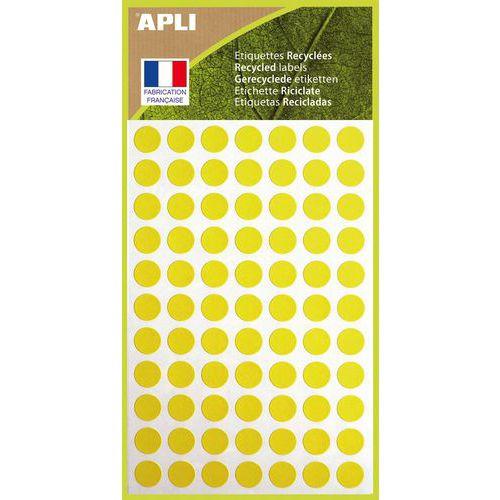 Illustration de : Pochette de 462 pastilles adhésives diamètre 8 mm - Apli