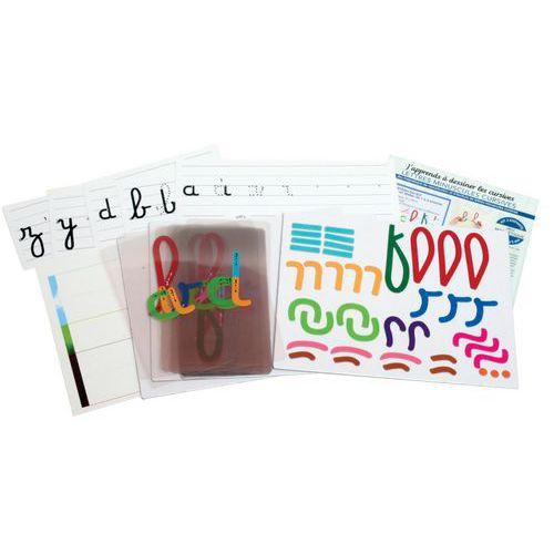 Illustration de : J'apprends à dessiner les cursives - Sepp