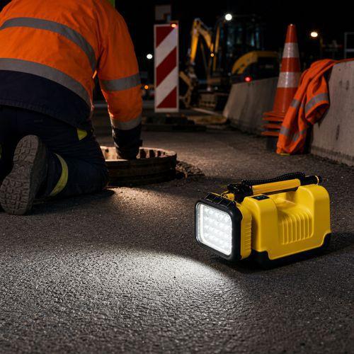 Illustration de : Projecteur LED portable ultra-puissant 9430 - 3000 lm - Peli