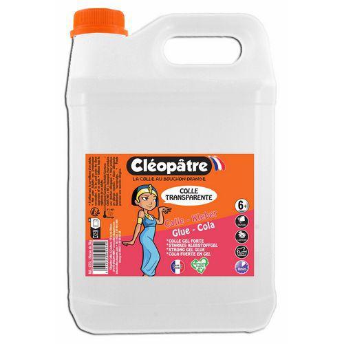 Illustration de : Bidon colle transparente 5 kg - Cléopâtre