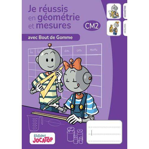 Illustration de : Je réussis en géométrie et mesures au CM2-Jocatop